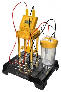 Набор для экспериментов Bresser Junior «Часы на жидкостном аккумуляторе»