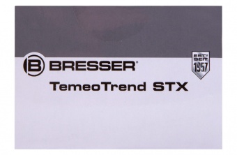 Метеостанция Bresser TemeoTrend STX с радиоуправлением, черная